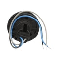 thumbnail image 3 of Attwood Marine Navigation Light Pole Base 910R3PB-1 LightArmor 910R Series; For Use With NV6LC2 And 5095 Series Bi-Color Lights; 3 Pins; Round; 2.23 Inch Diameter; Black; Stainless Steel, 3 of 4