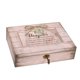 thumbnail image 1 of Cottage Garden Daughter You are Loved Blush Pink Caja de música con medallón desgastado reproduce You Light Up My Life, 1 of 1