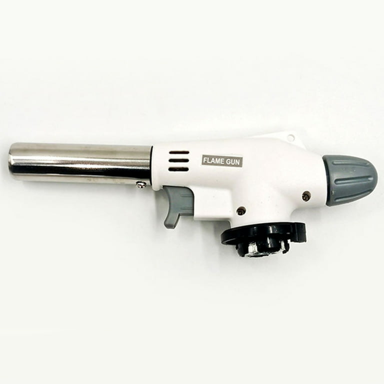 Fire Gun for Cooking - Flame Torch Welding Torch Flame Guns Head Kitchen  Baking Ignition Guns (Butane Fuel Not Included)