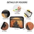 thumbnail image 3 of Organ Folder 14.2 x 0.8 x 10.6 Inches 13 Separate Pockets A4 Size Documents Folder A Sort Storage File Manager For The Home Office Halloween Castle, 3 of 7