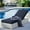 Navy, variant on Modway Convene Outdoor Patio Chaise in Light Gray Navy