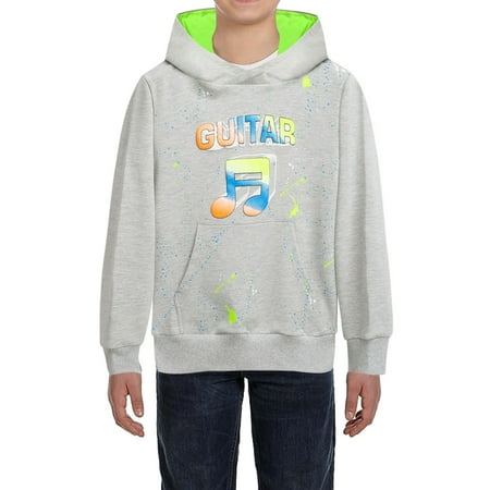 

Colorful Letter Print Pullover Casual Cotton Hoodie Long Sleeve Hooded Sweatshirt with Pocket for Boys