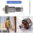 thumbnail image 4 of 230Pcs Stainless Steel Split Pins M1 M2 M2.5 M3 M4 M5 Retaining Pin Assortment Kit with Storage Box, 4 of 5