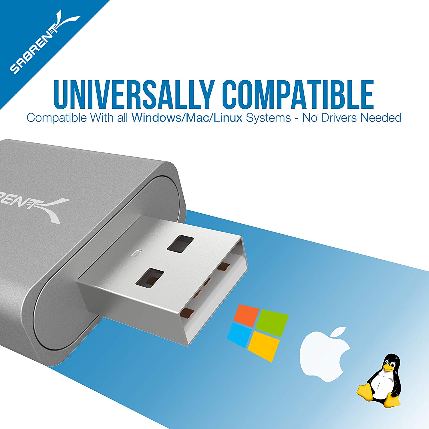 sabrent aluminum usb external stereo sound adapter for windows and mac. sabrent aluminum usb external stereo sound adapter for windows and mac.