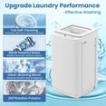 thumbnail image 5 of Auertech 15 lbs Portable Washing Machine Top Load Fully Automatic Washer with LED Display & Drain Pump, 5 of 6