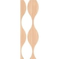 thumbnail image 2 of Ekena Millwork 47"H x 3/8"T Ozark Adjustable Wood Decorative Slat Wall Panel Kit, Hickory (contains 8 Slats + 1 Straight Edge Starter Slat), 2 of 16