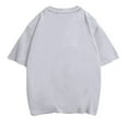 thumbnail image 4 of Yiaimeir ‌Men's Round Neck All-Match T-Shirt Summer Minimalist Solid Color Tee‌, 4 of 5