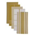 thumbnail image 4 of DII Assorted Woven Dishtowel Collection Classic Oversized, 20x28, Lemongrass, 5 Piece, 4 of 4
