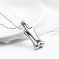 thumbnail image 3 of Colgante de cremación de acero inoxidable Salvador Joyas de cremación para cenizas, 3 of 10
