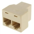 thumbnail image 2 of 1 Female to 2 Female RJ-45 LAN Ethernet Splitter Network Connector Adapter PC Three Socket, 2 of 6