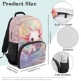thumbnail image 7 of Aplkyhs Cute Axolotl School Backpack for Boys Girls Ages 6-18 Ergonomic Padded Adjustable Straps Large Capacity Multi Compartment Bookbag for Elementary Middle High School Daily Use, 7 of 7