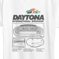 thumbnail image 2 of NASCAR - Daytona Int'l Speedway Infographic - Women's Short Sleeve T-Shirt, 2 of 3