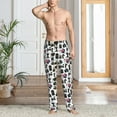 thumbnail image 2 of Gukieu Cool Camera Print Men's Home Trousers, Elastic Drawstring Home Pajamas Clothing Suitable for Adult Men-3X-Large, 2 of 6