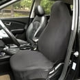 thumbnail image 2 of Universal Black Car Front Seat Cover - High - Quality Nylon Mesh, 2 of 6