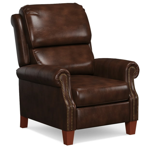 Sunset Trading Alexander Pushback, Traditional Style Leather Recliners
