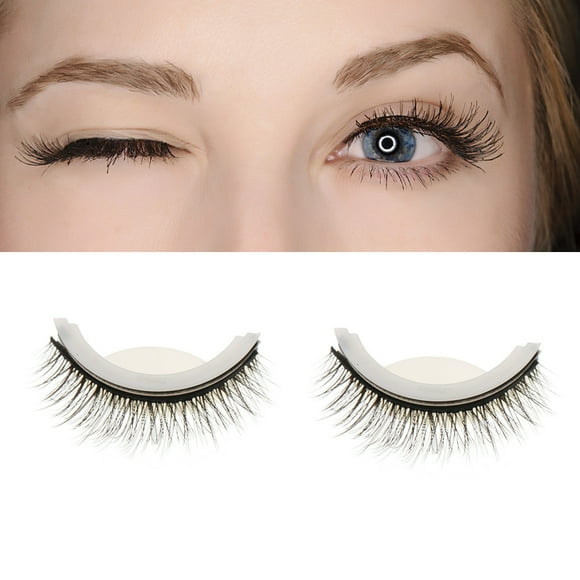 Fugacal Pesta?as postizas, Pesta?as Autoadhesivas Profesionales en 3D Sin estimulación Extensión de pesta?as Falsas Juego de pesta?as postizas Hechas a Mano, Reutilizables, Suaves y cómodas(08#) Fugacal No se aplica