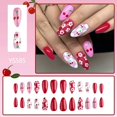 thumbnail image 4 of Press on Nail,Fake Nail Stick Glues on Nail False Nail Acrylic Nail Artificial False Nail for DIY Nail Art Designs, 4 of 4