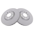 thumbnail image 2 of TRQ Front Brake Rotors Set Vented Premium G-Coated Fits Select 2015-2017 Chrysler 200 2013-2016 Dodge Dart 2016-2021 Fiat 500X 2018-2021 Jeep Compass 2015-2021 Renegade, 2 of 6