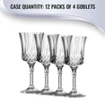 thumbnail image 7 of Smarty 11 oz. Crystal Cut Plastic Wine Goblets 48ct, 7 of 7