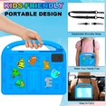 thumbnail image 2 of Case for Lenovo idea Tab Plus 12.1" 2025 Model (TB-361FU) Letter Pattern Portable Kids Shockproof Cover With Stand and Shoulder Strap, 2 of 8
