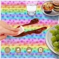 thumbnail image 6 of Pioneer Flower Floral Print Pattern Round Tablecloth 60 X 60 Inch, Wrinkle Resistant Wipeable Table Cloth for Kitchen Dining Picnic Patio Party, 6 of 6