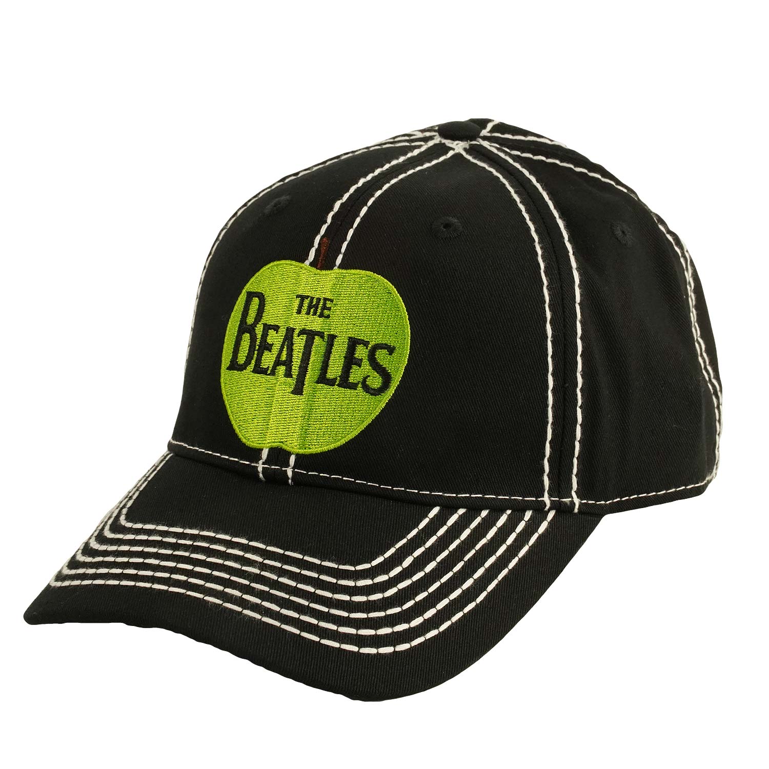 Apple Baseball Cap Adjustable Black 