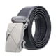 thumbnail image 4 of Cinturón de hebilla automática para hombre, resistente al desgaste y a los arañazos, de borde completo, cinturón de negocios para hombre, cinturón con patrón de lichi, uso versátil, 4 of 6