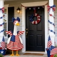 thumbnail image 2 of Independence Day Porch Goose Outfit, Patriotic Lawn Goose Costume Decor for 4th of July Front Porch Patio Garden Decoration Festive Goose Attire Set, 2 of 6