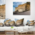 thumbnail image 3 of Designart Portuguese Atlantic Coast Panorama - Landscape Printed Throw Pillow - 18x18, 3 of 4