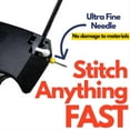 thumbnail image 5 of Quick Clothing Fixer, Quick Stitch Sewing Gun, Handheld Sewing Machine, Mini Quick Repair Garment Sewing Machine, with 5 Fine Needles 1000 Black & 1000 White Micro Fasteners, 5 of 7