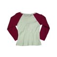 thumbnail image 2 of Celeb Kids - Little Girls Long Sleeve Top 37690-4 (fuchsia white), 2 of 3