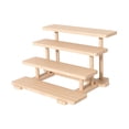 thumbnail image 4 of segolike Wood Display Riser Multi Layers Jewelry Organizer Rack for Sculptures Crafts 4 Layers, 4 of 9