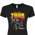 thumbnail image 3 of Marvel Thor - Pixelated - Juniors Fitted Graphic T-Shirt, 3 of 5