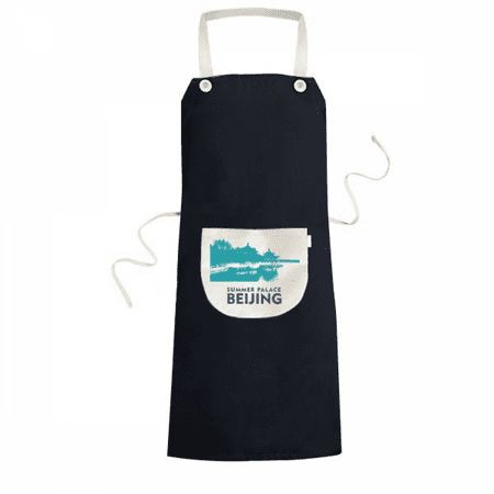

Summer Place Urban Tourism Beijing China Apron Bib Sarong Cooking Baking Kitchen Pocket Pinafore