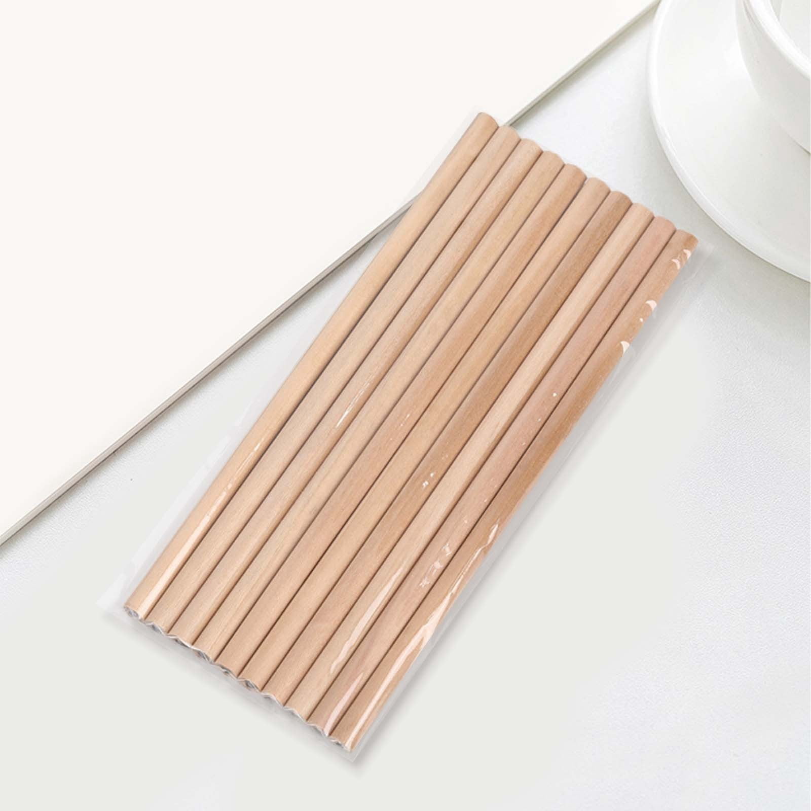 Natural Wood Pencils for Drawing; 1/10/50 count wooden pencils; Smooth writing for art and daily use