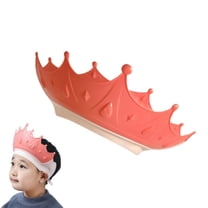 Crown Baby Shower Cap Waterproof Shampoo hat for Children Toddler Girls Boys Protect Ears Eyes,Adjustable Silicone Hair Washing Visor Bathing Hat Bathing Crown. for Toddler, Baby, Kids, Children