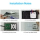 thumbnail image 5 of Toma de corriente inteligente Wifi 2 en 1 Nikou control táctil por aplicación de voz interruptor para Alexa y asistente, 5 of 8