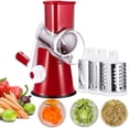 thumbnail image 1 of Vegetable Cutter Household Spiral with 3 Blades, Foldable Spiralizer for vegetables, vegetables, zucchini, such as Spaghetti and Pasta Machine, Noodle, Ribbons or vermicelli, 1 of 5