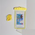 thumbnail image 3 of Clear Phone Case, Touch Screen Fluorescent Phone Pouch, Transparent Cellphone PVC Bag For Vacation Beach Pool Surfing Bathing Diving, 3 of 5
