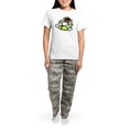 thumbnail image 4 of CafePress - Funny Beagle Women's Light Pajamas - Women's Short Sleeve Print T-Shirt and Pants Light Cotton Pajama Set, 4 of 7