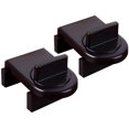 thumbnail image 1 of Rawiri - Juego de 2 topes de seguridad para ventanas corredizas, cerraduras de aleación de aluminio para marcos de puertas, cerraduras de gabinetes, correas, puertas corredizas, cerradura antirrobo, 1 of 4
