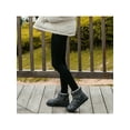 thumbnail image 4 of Frontwalk Womens Mens Winter Boot Faux Fur Waterproof Boots Slip On Snow Outdoor Resistant Hiking Women Men Mid Calf Warm Booties Camouflage Gray 10.5, 4 of 8