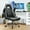 Gray, variant on Bigleap Gaming Chair, Ergonomic Office Leather Racing Chair with Flip-up Armrest, White Pink