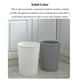thumbnail image 3 of Cubo de basura Bewildely Papelera Contenedor hogar Dormitorio Inodoro Baños Cocinas oficinas Gris 10L, 3 of 6
