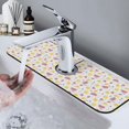 thumbnail image 7 of Sikiie Tropical Fruit Splash Guard for Sink Faucet-1 PC Super Absorbent Fast Drying Mat Sink Gadgets-Splash Guard for Kitchen, Sink Mat, 7 of 7