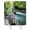 2, variant on Natural Scenery Waterfall Shower Curtain Plant Lake River Landscape Bath Decor Bathroom Waterproof Polyester Cloth Set