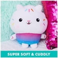 thumbnail image 3 of Gabby’s Dollhouse, 7-inch Cakey Cat Purr-ific Plush Toy, Kids Toys for Ages 3 and Up, 3 of 5