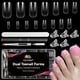 thumbnail image 1 of Set de moldeadores de uñas de poligel EBANKU, reutilizables, 150 unidades+accesorios, 1 of 7