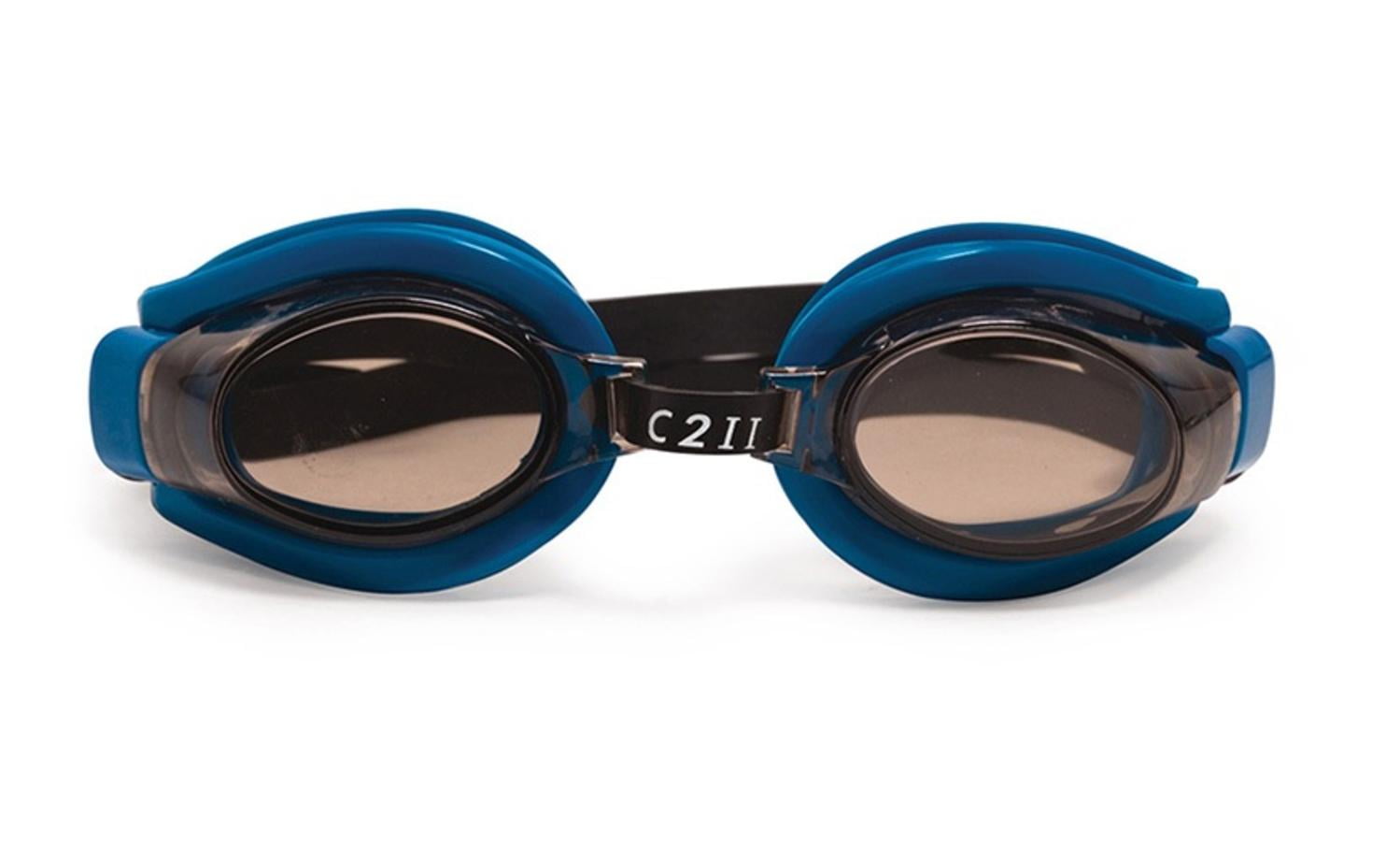 6.5" C2 II Water Sport Blue Goggles Swimming Pool Accessory for Juniors, Teens and Adults by Swim Central