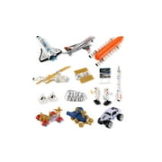 Galaxy Gadgets Space Shuttle Playset With Rockets, Satellites, Rovers & Vehicles